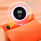 Електрогрілка для рук USB з 3 режимами нагрівання, компактний нагрівач у формі муфти для зимових прогулянок, фото 5