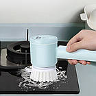 Електрощітка мультифункціональна 3в1 25 Вт 1200 мА·год, бездротова модель для ванної та кухні, фото 5