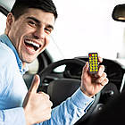 Гнучка LED-панель для авто з Bluetooth 37,4х9,2 см, USB живлення, світлодіодний екран для лобового скла, фото 4