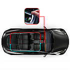 Гнучка LED-панель для авто з Bluetooth 37,4х9,2 см, USB живлення, світлодіодний екран для лобового скла, фото 5