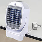 Портативний кондиціонер зі зволожувачем повітря USB настільний мінівентилятор на прищіпці акумуляторний, фото 8
