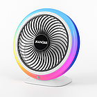 Мінівентилятор з LED-підсвіткою VU-04 портативний настільний USB-кондиціонер для дому, фото 4