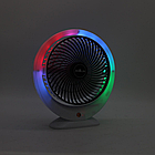 Мінівентилятор з LED-підсвіткою VU-04 портативний настільний USB-кондиціонер для дому, фото 8