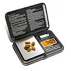 Електронні ювелірні ваги 200 г/0,01г із гиреєю 50 г, цифрова модель для точного вимірювання виробів, фото 3
