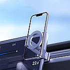 Магнітний тримач для телефона з обертанням 360 градусів, універсальна підставка для смартфона на стіл, фото 7