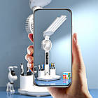 Лампа-вентилятор настільна 3в1 з акумулятором 3200 мА·год і USB-дисплеєм багатофункціональний LED-органайзер, фото 7