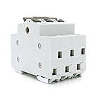 Автоматичний вимикач 63 А 220 В 380 В Voltronic FHM5-63/3P модульний захисний автоматичний тумблер, фото 6