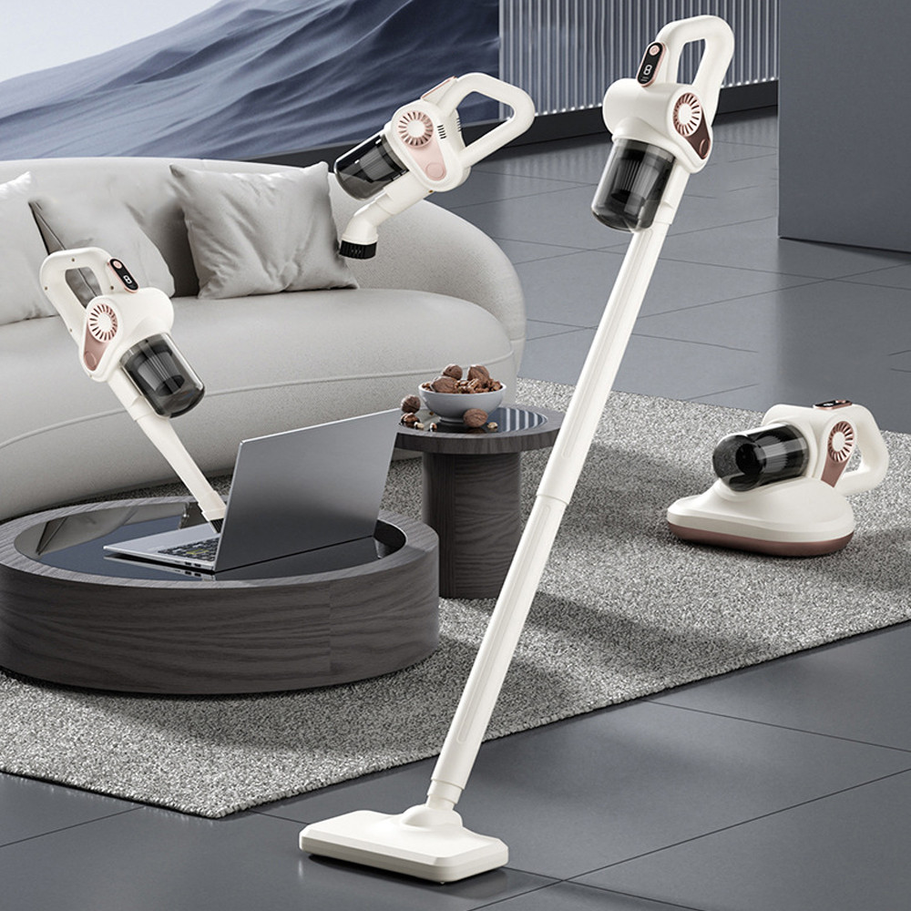 Бездротовий пилосос 4в1 Vacuum Cleaner, акумуляторна модель із насадками для сухого прибирання будинку, фото 1