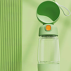 Поїлка-пляшка для собак 2-в-1 AND 123 350 мл з контейнером для їжі, зручний варіант для прогулянок, фото 4