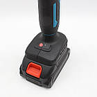 Акумуляторна ланцюгова пилка + секатор 21V з двома акумуляторами для обрізання гілок і садових робіт, фото 8