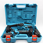 Акумуляторна ланцюгова пилка + секатор 21V з двома акумуляторами для обрізання гілок і садових робіт, фото 9