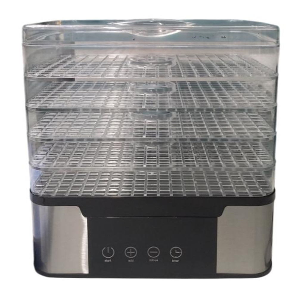 Сушарка для фруктів і овочів 5 ярусів Silver Love RB-912, електродегідратор із регулюванням температури, фото 1