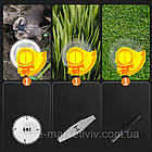 Акумуляторний тример 1800W з двома АКБ потужна електрокоса з телескопічною ручкою та колесами, фото 9