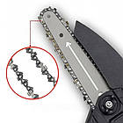 Акумуляторний садовий набір 2 в 1 2 АКБ 48 V універсальний тример і мініпила для дачі та городу, фото 6