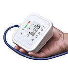 Автоматичний тонометр плечовий з живленням від 4хААА й USB, прилад для вимірювання артеріального тиску, фото 5