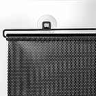 Сонцезахисна рулонна штора на вікно 125х50 см, чорна модель із кріпленням на скло автомобіля, фото 3