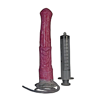 Фалоімітатор Love Toy з еякуляцією, фалос коня із сім’явиверженням 28,5×3,5–5 см