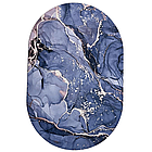 Вбиральний килимок для ванної 80х50 см м'який антиковзний з гумовою основою для безпечної підлоги, фото 5