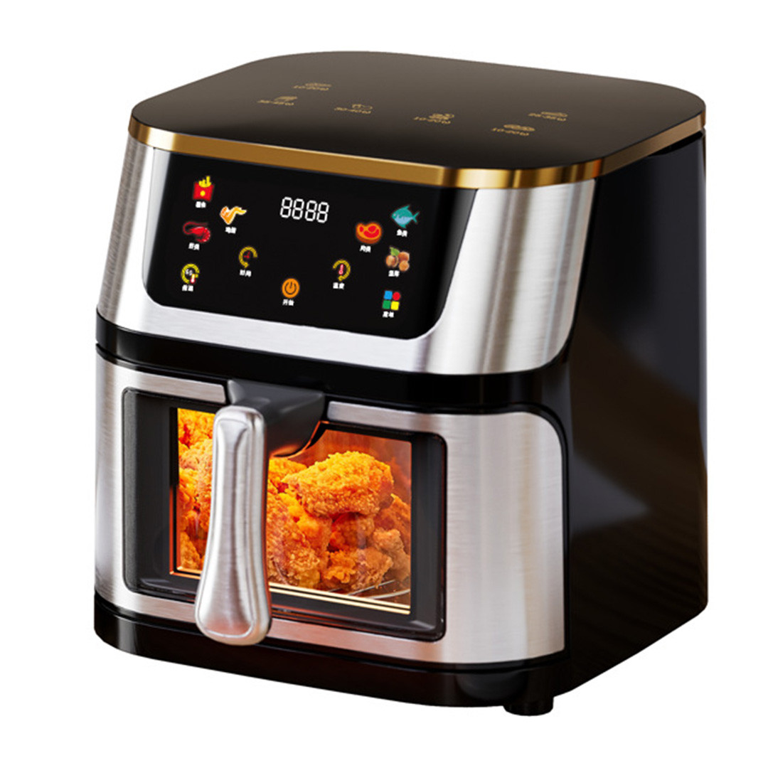 Аерофритюрниця 10 л 4200 Вт TK00247, мультипіч з конвекцією й таймером для смаження без олії, фото 1