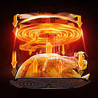 Аерофритюрниця 10 л 4200 Вт TK00247, мультипіч з конвекцією й таймером для смаження без олії, фото 7