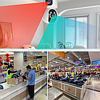 Камера WiFi відеоспостереження 4 МП для дому з нічним зніманням бездротова система безпеки, фото 8