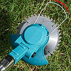 Газонокосарка + ланцюгова пила 6" MK-150B комплект садової техніки 3в1 з двома акумуляторами АКБ, фото 6