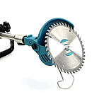 Газонокосарка + ланцюгова пила 6" MK-150B комплект садової техніки 3в1 з двома акумуляторами АКБ, фото 7