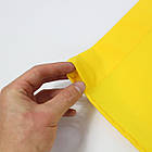 Прапор України з габардину 135х90 см зшитий, міцне полотнище жовто-синього кольору для вулиці та дому, фото 8