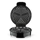 Електрична вафельниця Hoffmans HM-3024 потужністю 1000 Вт з антипригарним покриттям для кухні, фото 4