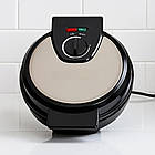 Електрична вафельниця Hoffmans HM-3024 потужністю 1000 Вт з антипригарним покриттям для кухні, фото 7