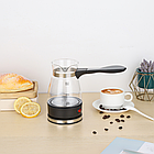 Електротурка MS 128 об'єм 500 мл, потужність 600 Вт, кавоварка з автоматичним вимкненням і носиком, фото 7