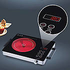 Інфрачервона плита KB-2058 2000 Вт, настільна модель із сенсорним керуванням і керамічною поверхнею, фото 5