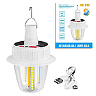 Світлодіодний LED ліхтар-лампа з гачком T38-COB+SMD(RGB), акумуляторна RGB-підсвітка для кемпінгу та дачі, фото 4