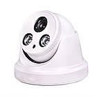 IP-камера відеоспостереження 1.3MP H-801 з ІЧ-підсвіткою, вулична модель із нічним режимом і Wi-Fi, фото 3