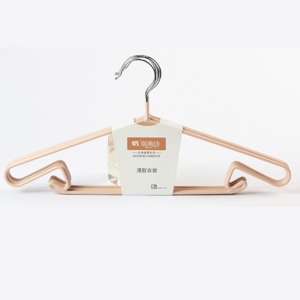 Антиковзна вішалка ZS-8616, зручні плечики з покриттям проти ковзання для одягу й аксесуарів, фото 1