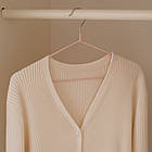 Антиковзна вішалка ZS-8616, зручні плечики з покриттям проти ковзання для одягу й аксесуарів, фото 3