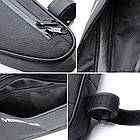 Велосипедна сумка BG-0853 під раму водонепроникна, компактна для зберігання аксесуарів та інструментів, фото 4