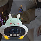 Дитячий настільний годинник-нічник TS-005 з підсвіткою і будильником, розумний пристрій для дитячої кімнати, фото 5