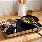 Інфрачервона плита 2000W CB-1332 з двома конфорками та механічним керуванням, настільна кухонна техніка, фото 5