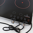 Інфрачервона плита 2000W CB-1332 з двома конфорками та механічним керуванням, настільна кухонна техніка, фото 6