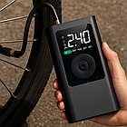 Автокомпресор із ліхтариком LLZ-669 10 барів портативний прилад для підкачування автомобільних шин, фото 6