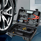 Пускозарядний пристрій із повітряним компресором YX1920 для акумулятора автомобіля й накачування шин, фото 8