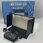 Прямокутний LED світильник 960SMD LED Pro U800, студійна лампа з регулюванням яскравості для фото та відео, фото 10