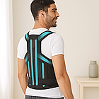 Коректор постави спини GT0028 "Ідеальна постава", еластичний ортопедичний корсет для вирівнювання спини, фото 6
