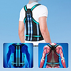 Коректор постави спини GT0028 "Ідеальна постава", еластичний ортопедичний корсет для вирівнювання спини, фото 8