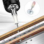 Монтажні цвяхи з круглою шайбою 8х42 мм 200 шт. міцне кріплення для будівельних і ремонтних робіт, фото 7