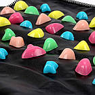 Масажний килимок із камінням для ніг 70х35 см, акупунктурна доріжка для зняття втоми та поліпшення, фото 6