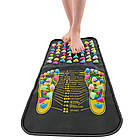 Масажний килимок із камінням для ніг 70х35 см, акупунктурна доріжка для зняття втоми та поліпшення, фото 7