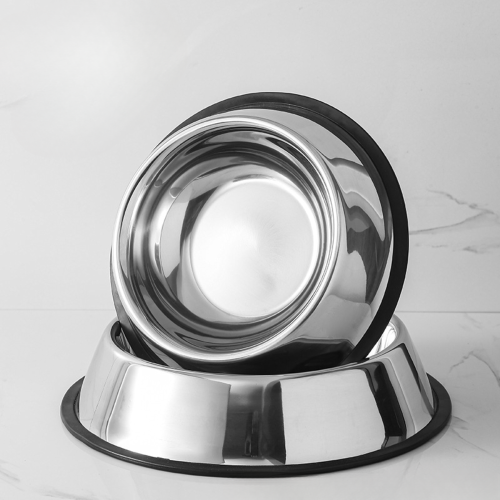Миска котяча з неіржавкої сталі стійка металева тарілка для котів і дрібних собак дому, фото 1