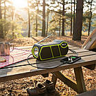 Портативна сонячна система з повербанком 7 Вт 1500 mAh GD-LITE-11 жовта, радіоприймач із ліхтарем і USB, фото 5